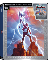 Marvel Studios' Thor: Love and Thunder Movie Buy Now Purchase Best Buy Limited Edition Collectible Steelbook