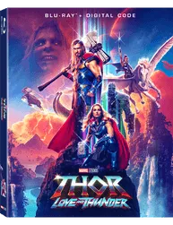 Marvel Studios' Thor: Love and Thunder Movie Buy Now Purchase Blu-ray + Digital Code