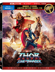 Marvel Studios' Thor: Love and Thunder Movie Buy Now Purchase Walmart Limited Edition Enamel Pin