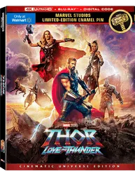 Marvel Studios' Thor: Love and Thunder Movie Buy Now Purchase Walmart Limited Edition Enamel Pin