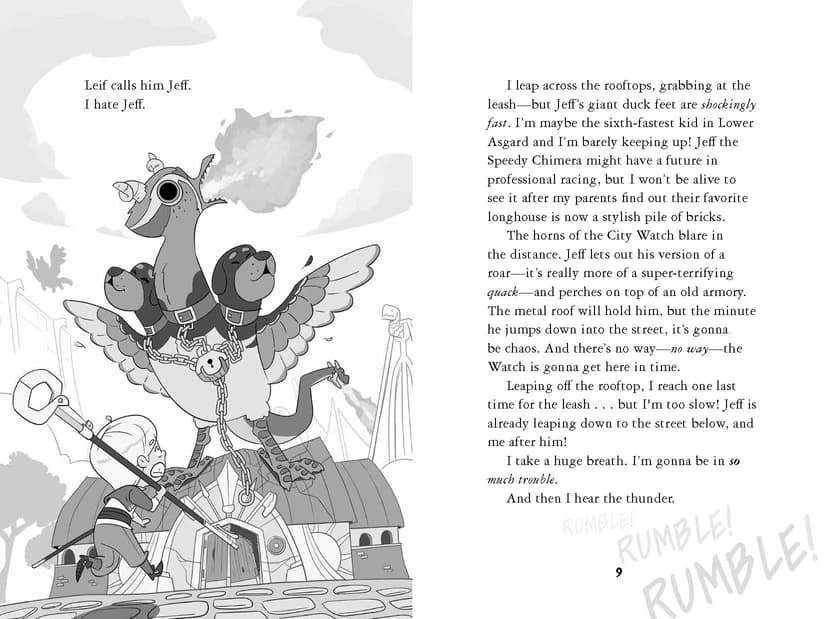 Preview from Thor Quest: Hammers of the Gods.