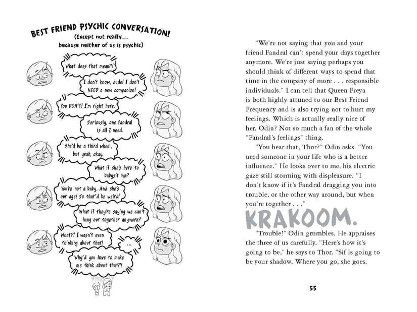 Preview from Thor Quest: Hammers of the Gods.