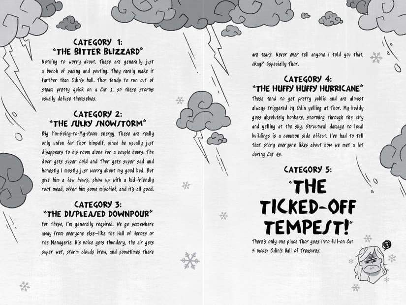 Preview from Thor Quest: Hammers of the Gods.