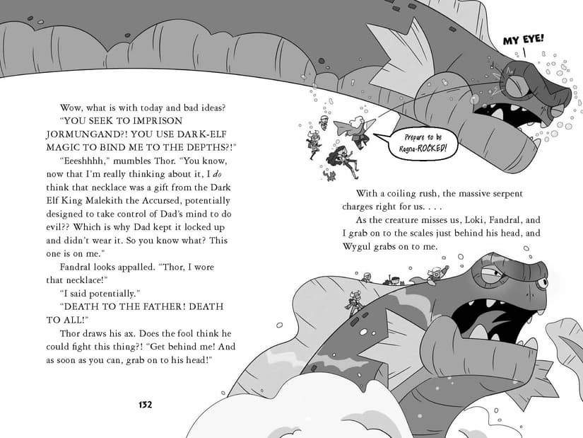 Preview from Thor Quest: Hammers of the Gods.