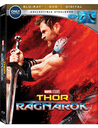 Thor: Ragnarok Movie Best Buy Exclusive Blu-ray SteelBook