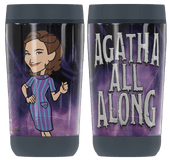 <a href=https://www.amazon.com/dp/B08XN24SVQ>’Agatha All Along’ Stainless Steel Travel Tumbler, 12oz </a> / Amazon
