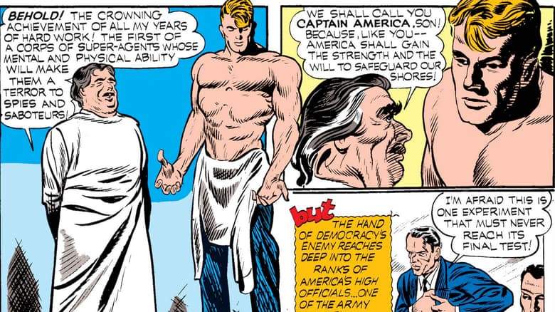 Captain America debuts