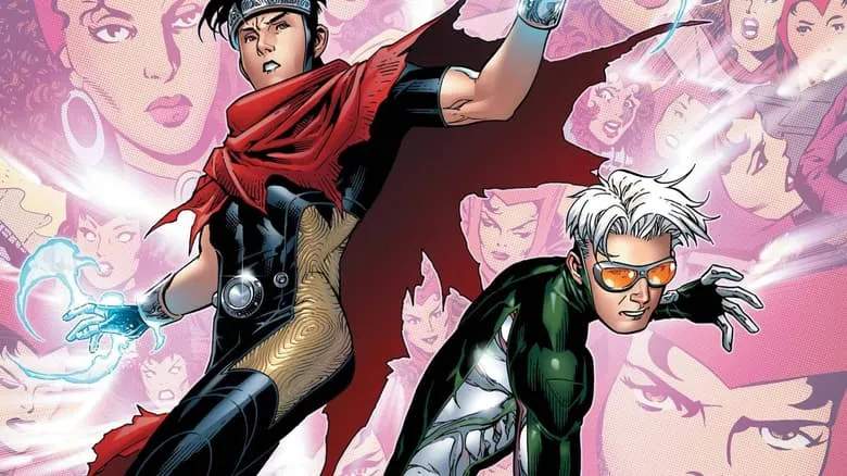 Young Avengers Wiccan and Speed