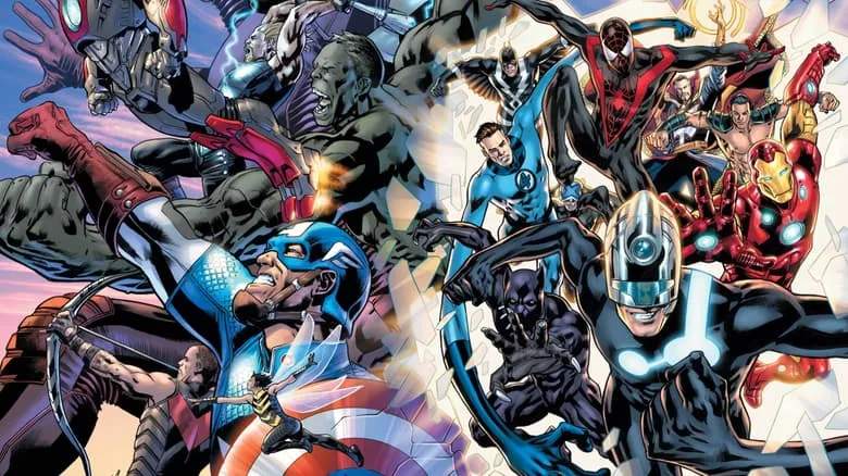 ULTIMATE INVASION #1 cover by Bryan Hitch