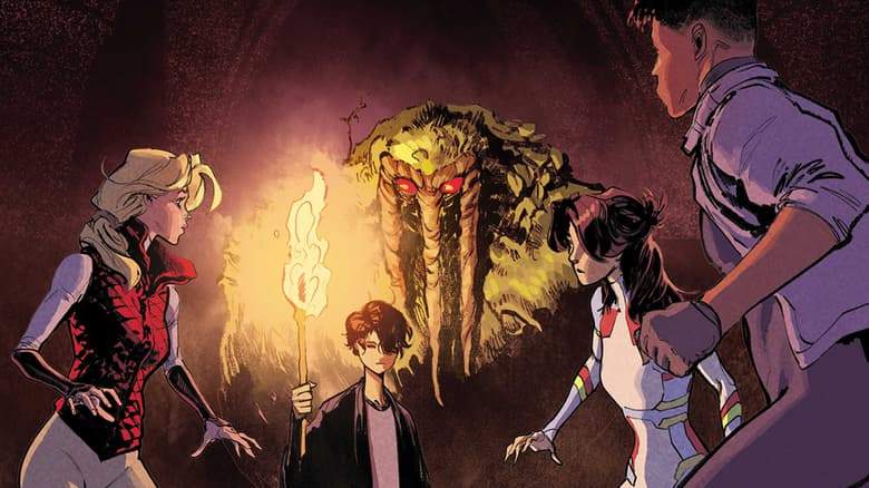 'Uncanny X-Men' #14 First Look: Man-Thing and the Outliers Unearth the Dark Secrets of Haven House