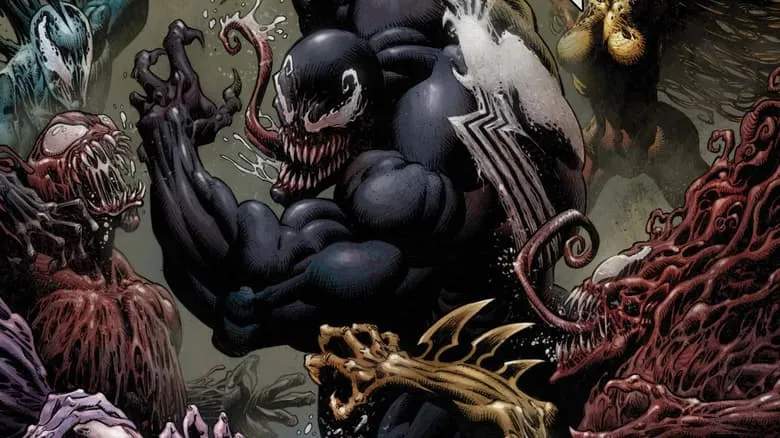 VENOM (2018) #17 cover by Kyle Hotz