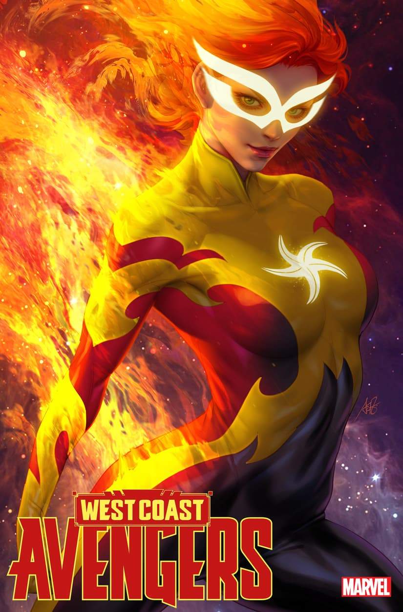 WEST COAST AVENGERS #1 variant cover by Stanley "Artgerm" Lau