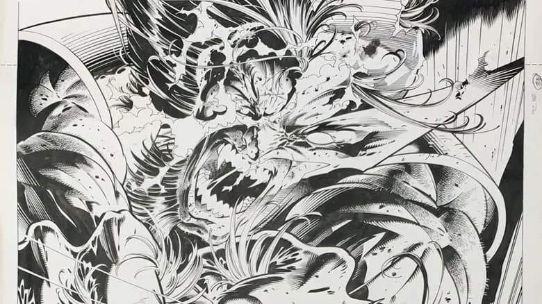 Wolverine #90 inks