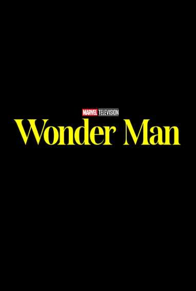 Marvel Television's Wonder Man Disney+ TV Show Season 2 Logo on Black