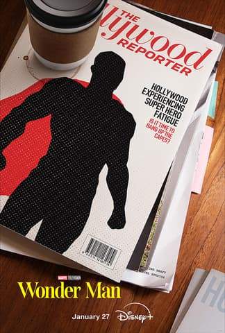 Marvel Television's Wonder Man Disney+ TV Show Season 1 Poster