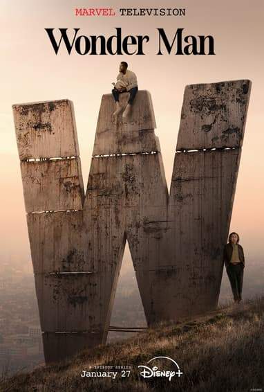 Marvel Television's Wonder Man Disney+ TV Show Season 1 Poster