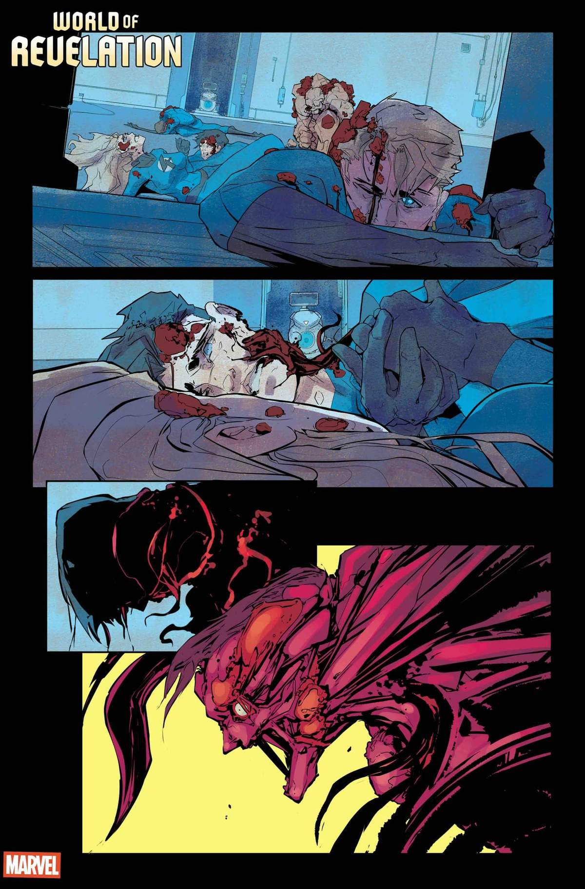 WORLD OF REVELATION #1 Art by ADAM SZALOWSKI