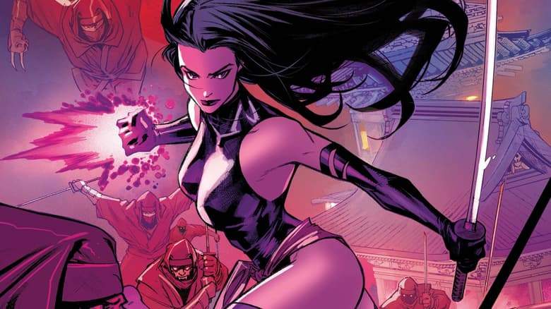 X-MEN: BLOOD HUNT - PSYLOCKE (2024) #1 cover by Stephen Segovia