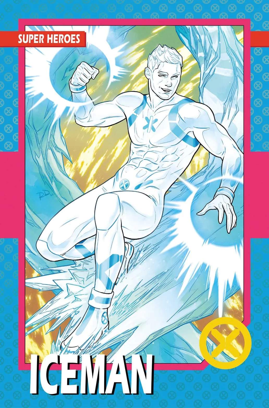 X-Men #13 Trading Card Variant Cover by RUSSELL DAUTERMAN