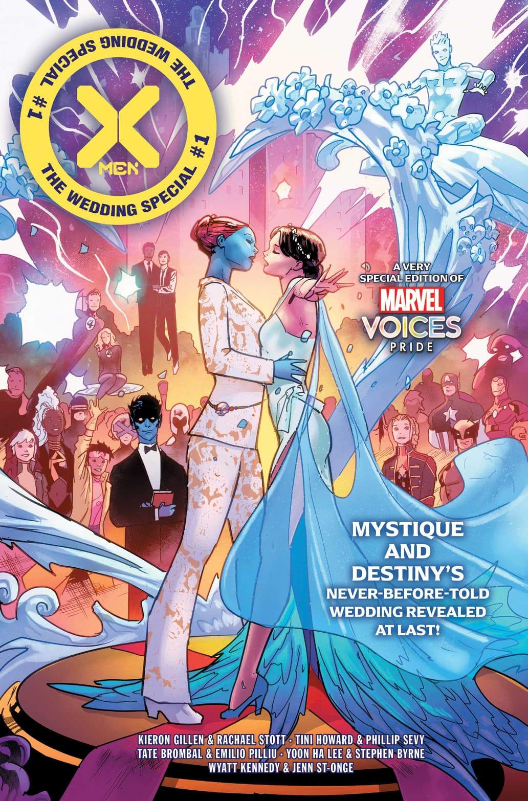 X-MEN: THE WEDDING SPECIAL #1 cover by Jan Bazaldua