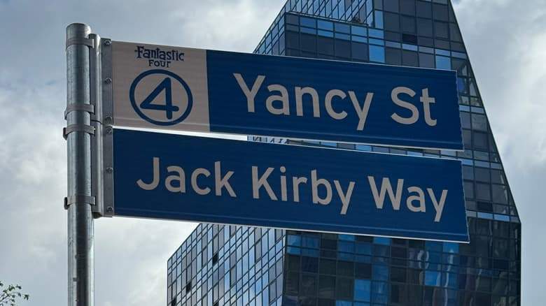 Yancy Street, aka Jack Kirby Way