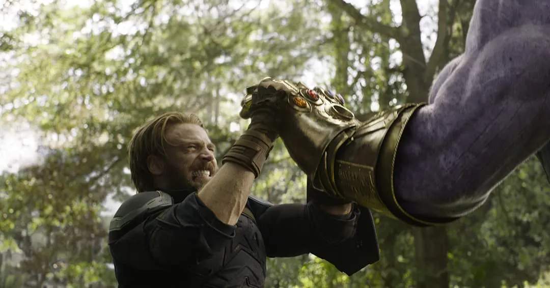Captain America and Thanos