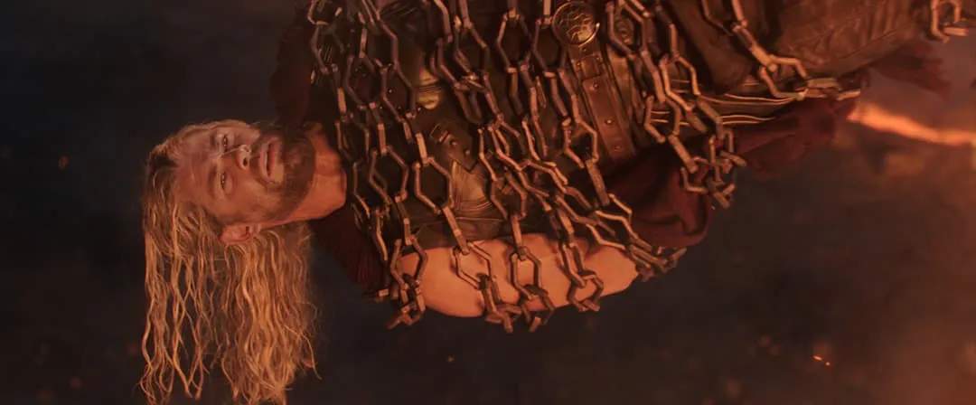 Thor Locked Up in Chains