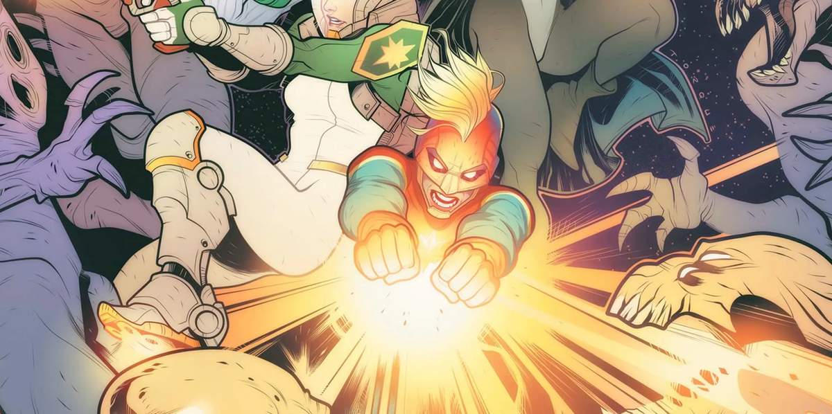 Captain Marvel (Carol Danvers) Energy Blasts