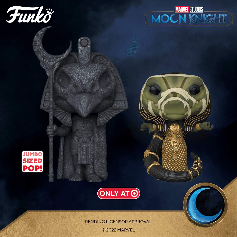 Khonshu & Ammit Funko Pops
