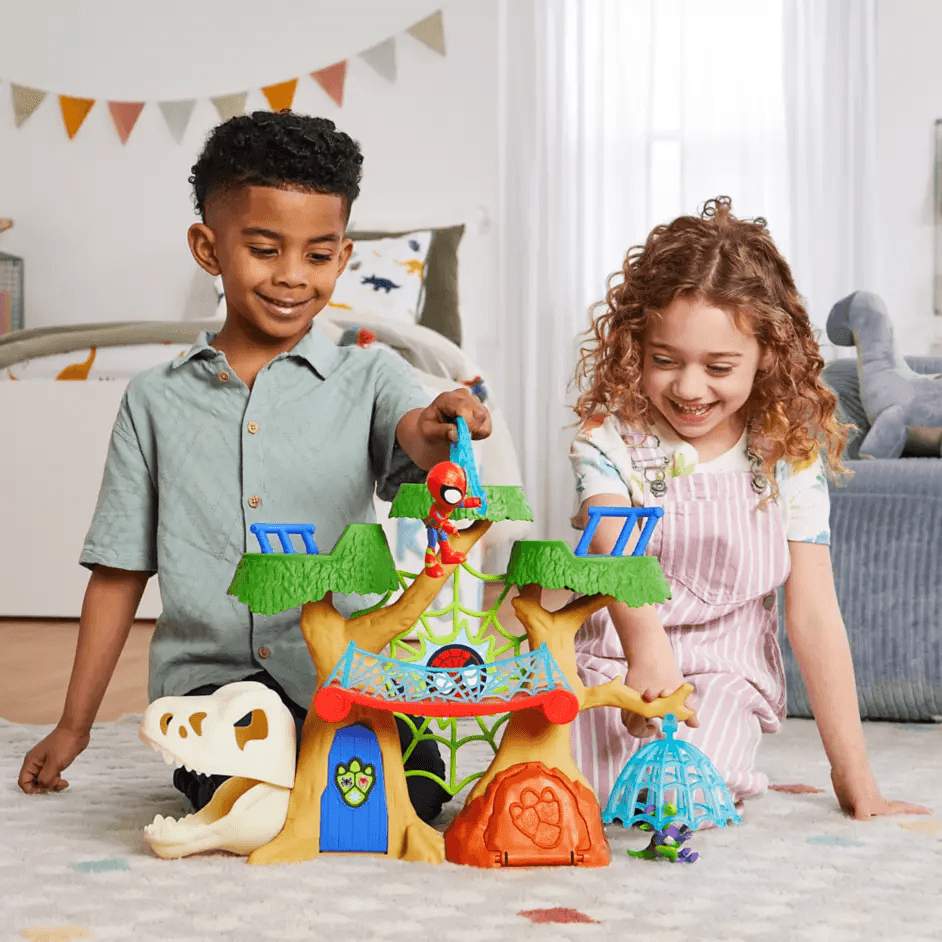 Dino-Webs Treehouse Play Set – Spidey and his Amazing Friends