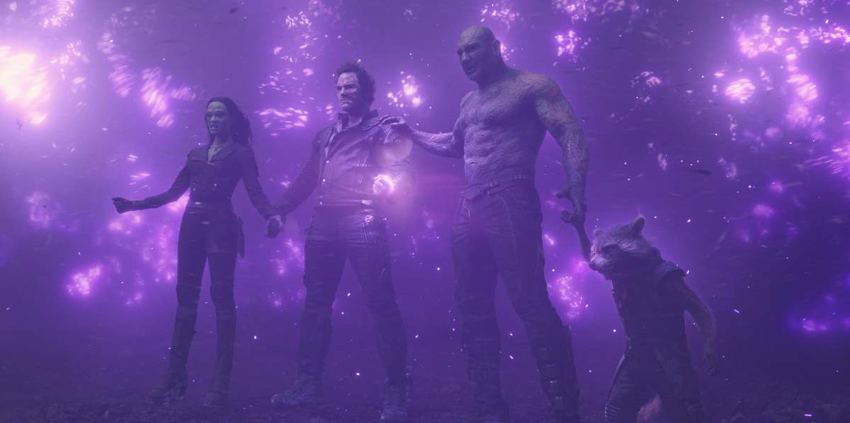 Gamora Fights Ronan with the Power Stone