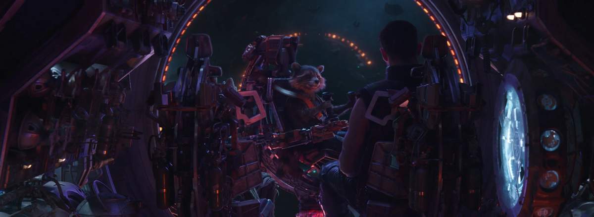 Rocket Raccoon Page Divider