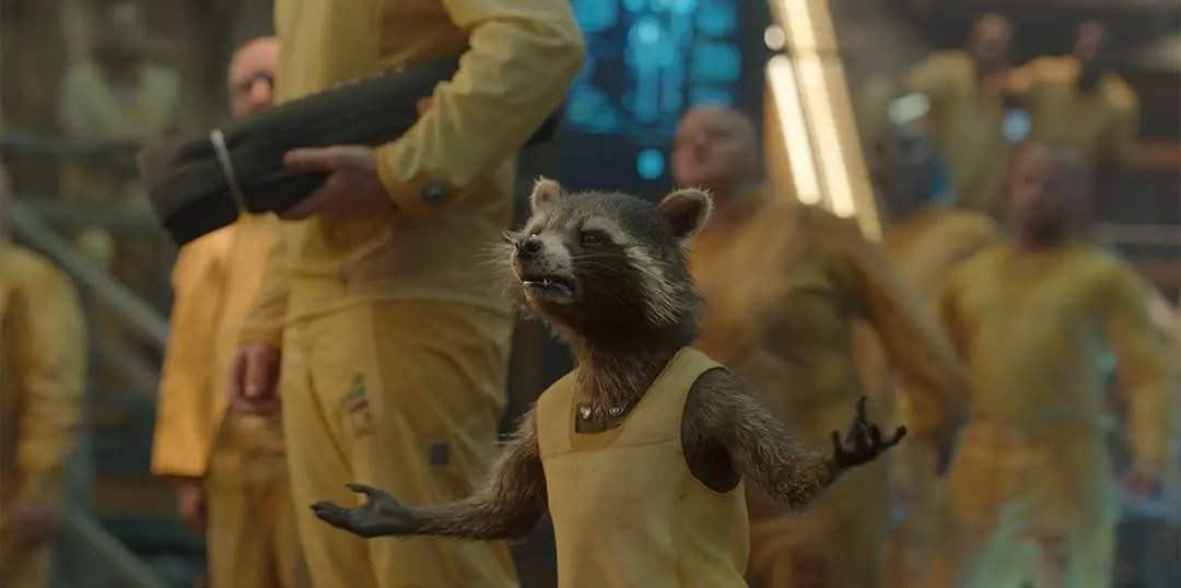 Rocket Raccoon gets Locked Up