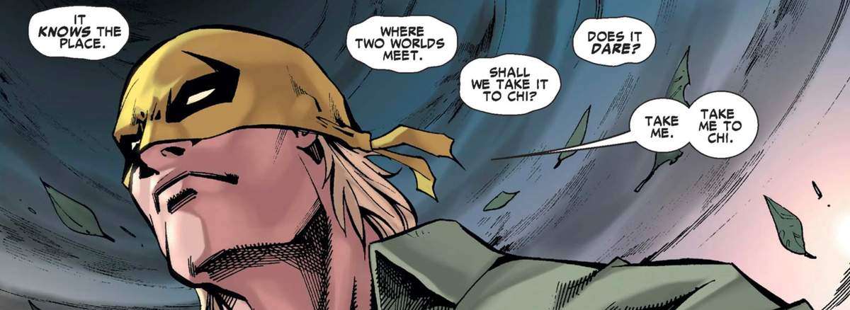 Iron Fist In Comics Full Report Page Divider