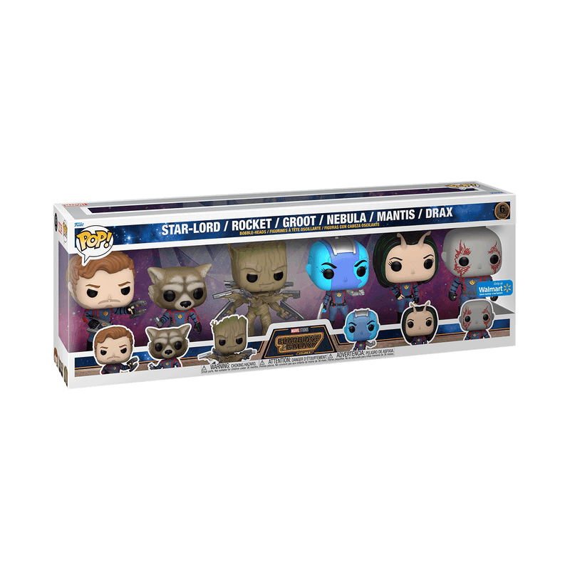 Funko Pop! Marvel Guardians of The Galaxy Vol. 3 6-Pack