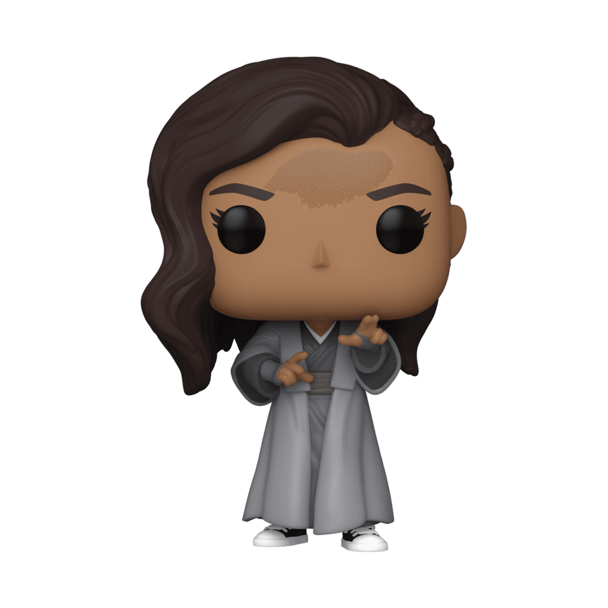 America Chavez Funko / shop it <a href=https://www.gamestop.com/collectibles/funko/pop/products/funko-pop-marvel-multiverse-madness-dr.-strange-america-chavez-4.1-in-vinyl-bobblehead/311275.html>here</a>