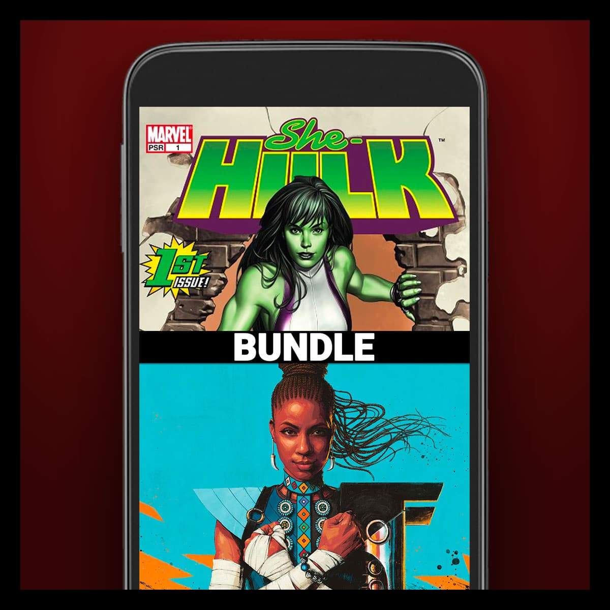 Marvel Insider Level: Agent  SHE-HULK (2004) #1 & SHURI (2018) #1