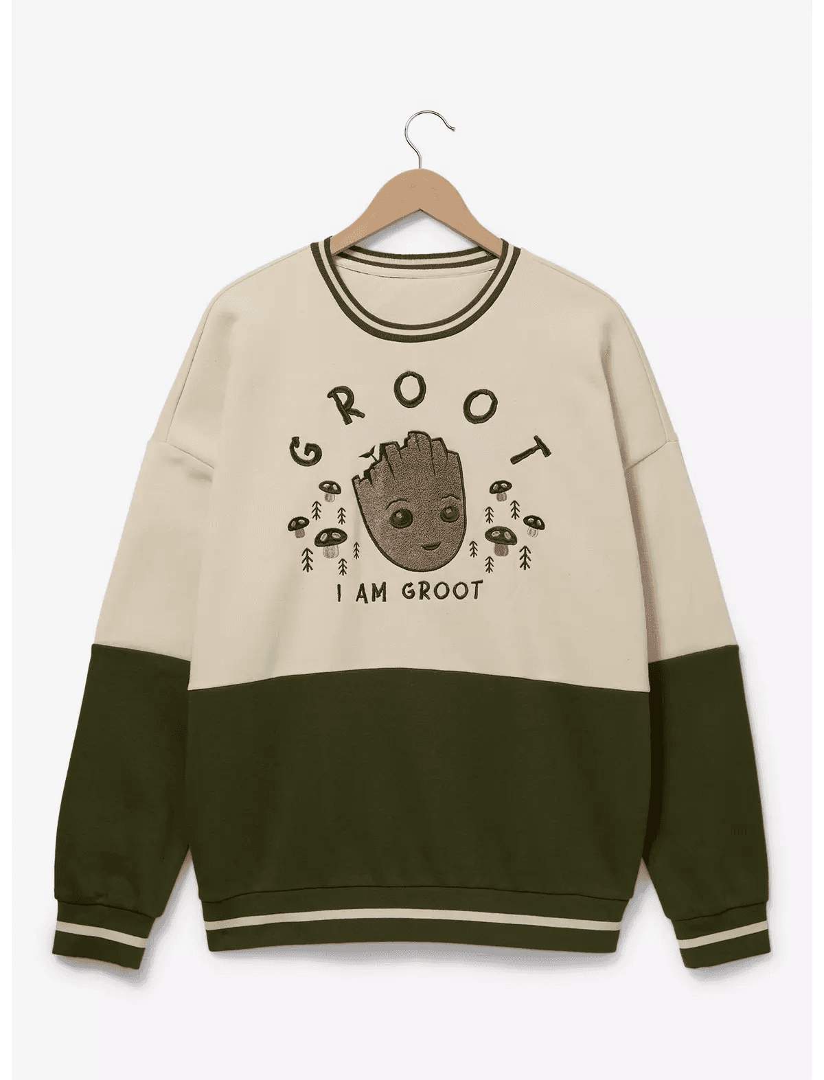 Her Universe Marvel Guardians of the Galaxy Groot Panel Sweatshirt