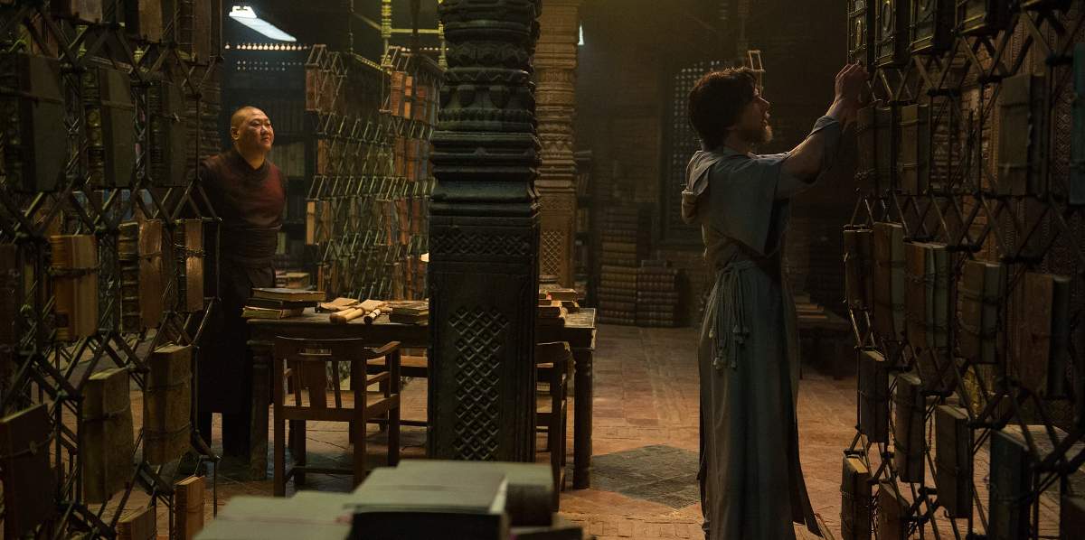 Wong and Doctor Strange