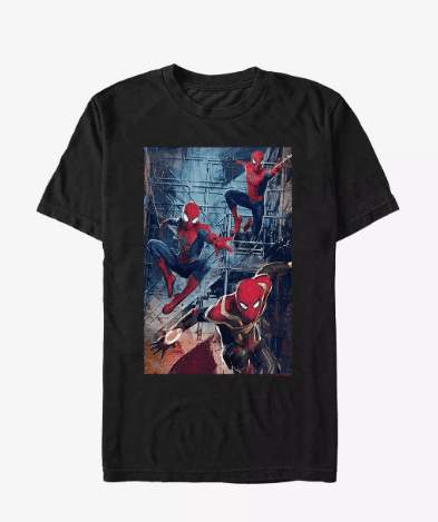 Marvel Spider-Man: No Way Home Spidey Attack T-Shirt