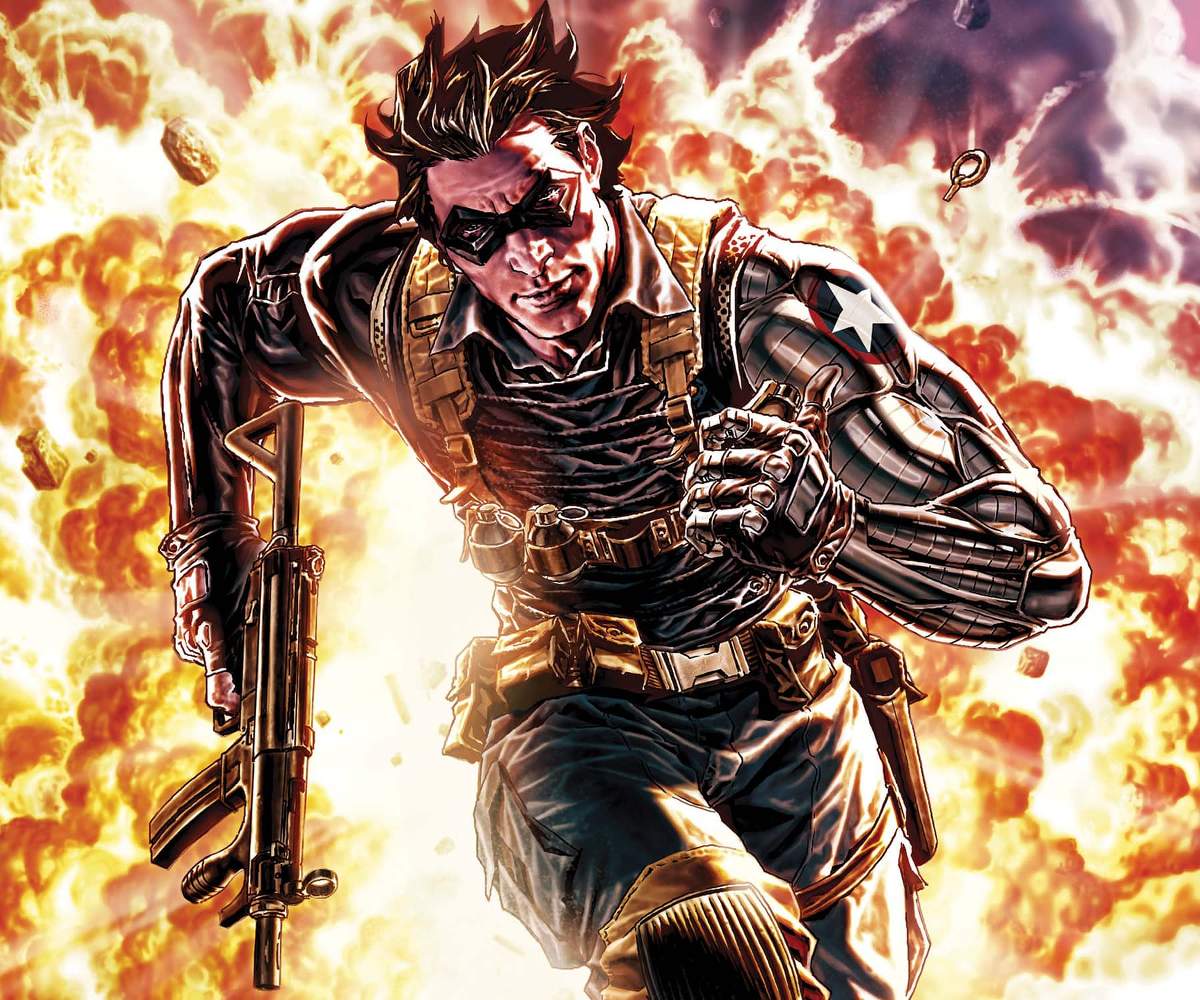 WINTER SOLDIER (2012) #4 cover by Lee Bermejo