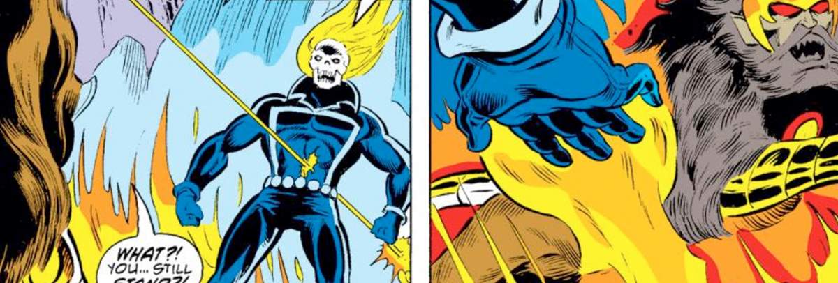 Johnny Blaze as Ghost Rider