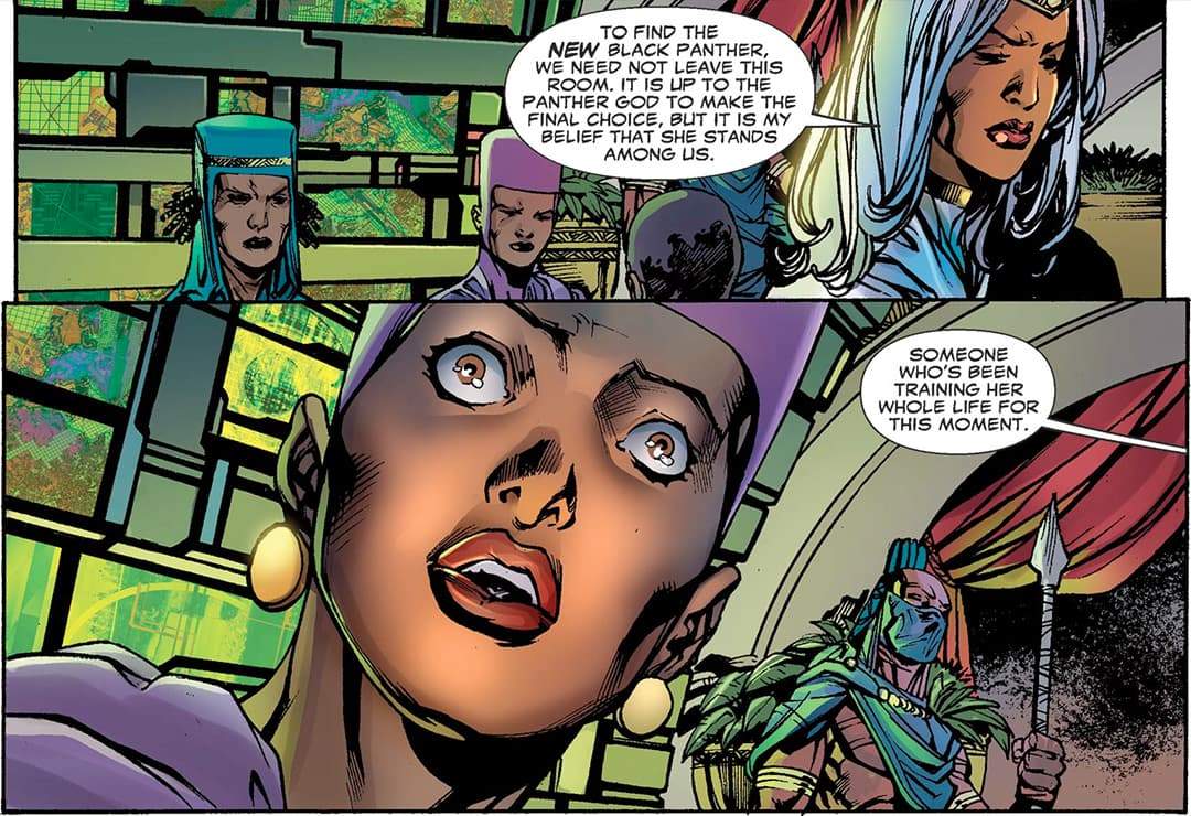 Shuri selected as next Black Panther