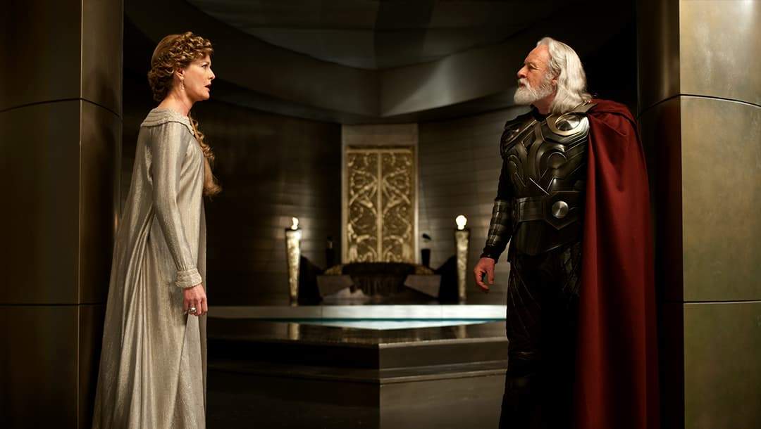 Odin and Frigga