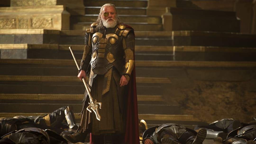 Odin ready for battle