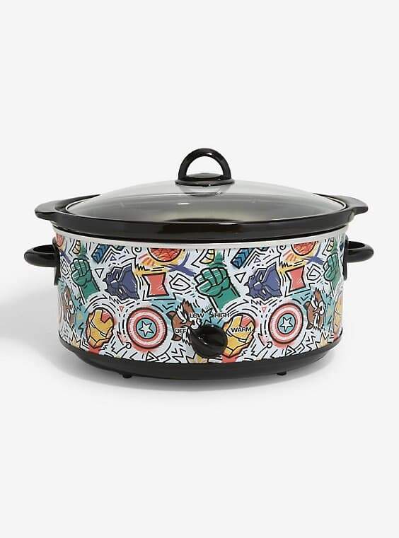Marvel Eat the Universe 7 Quart Slow Cooker