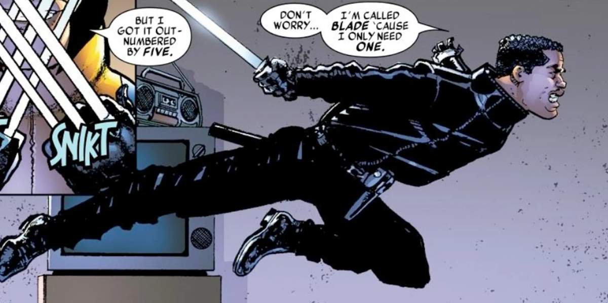 Blade using sword 