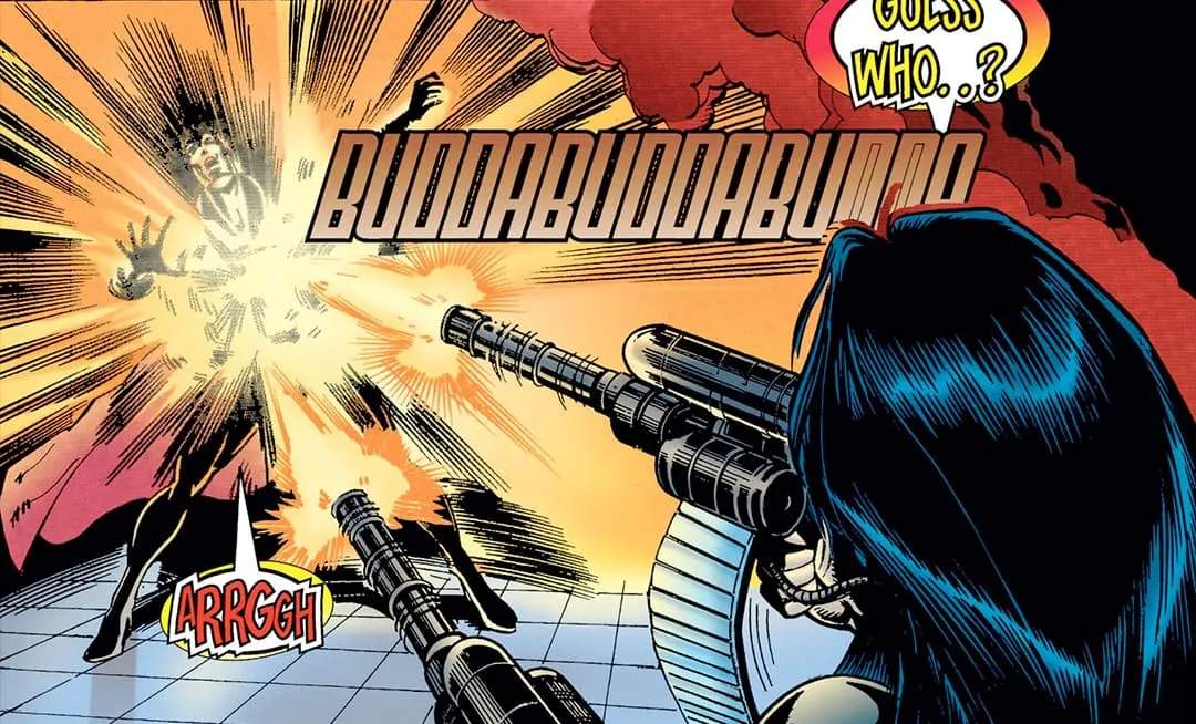 Domino opens fire