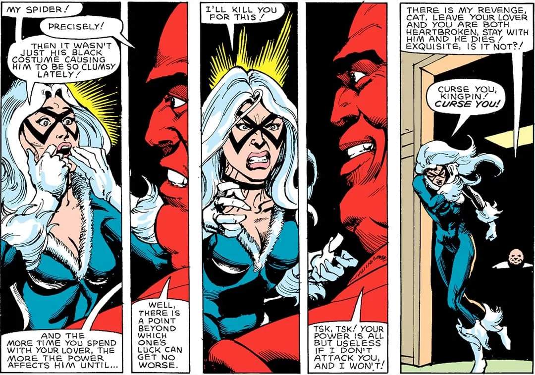 Black Cat versus Kingpin