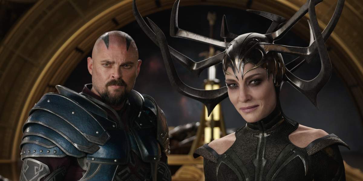 Executioner (Skurge) and Hela